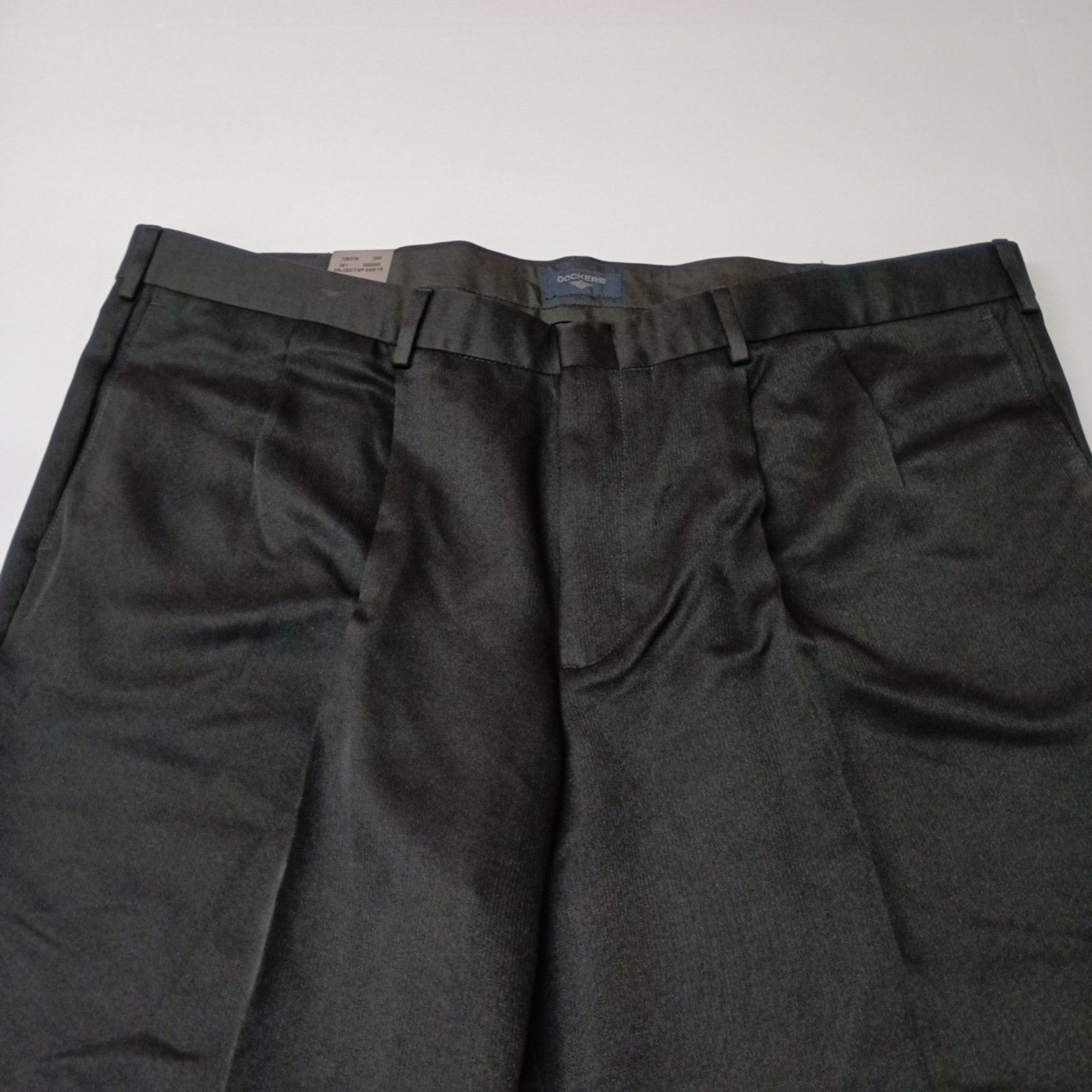 Dockers Dockers Textured Microfiber Dress Pants Men’s Size 44x30 Blk Size US 44 / EU 60 - 4 Thumbnail