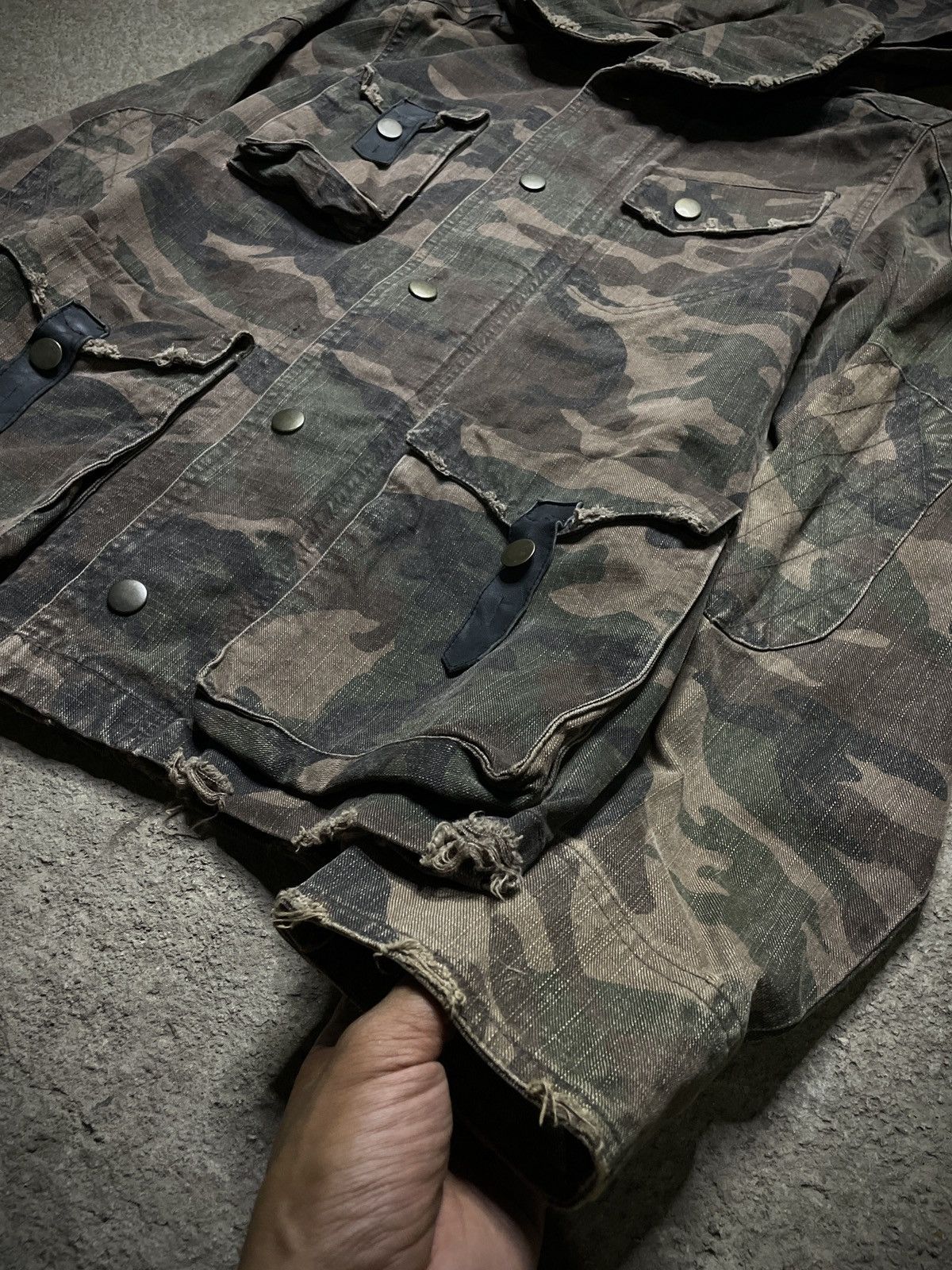 BUFFALO BOBS 2000’s Bub Jhonny - Apocalypse Style Camo Bono Jacket Size US M / EU 48-50 / 2 - 6 Thumbnail