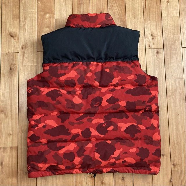 Bape BAPE Red Camo Puffer Down Vest a bathing ape Size US XL / EU 56 / 4 - 2 Thumbnail