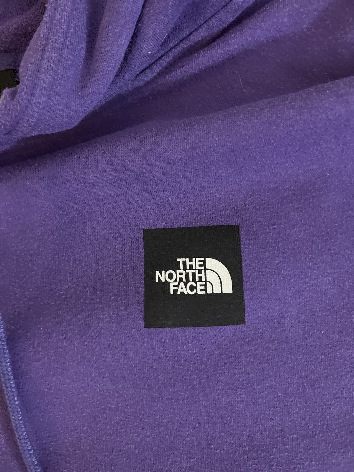 The North Face Purple TNF Square Logo Hoodie Size US XXL / EU 58 / 5 - 2 Thumbnail