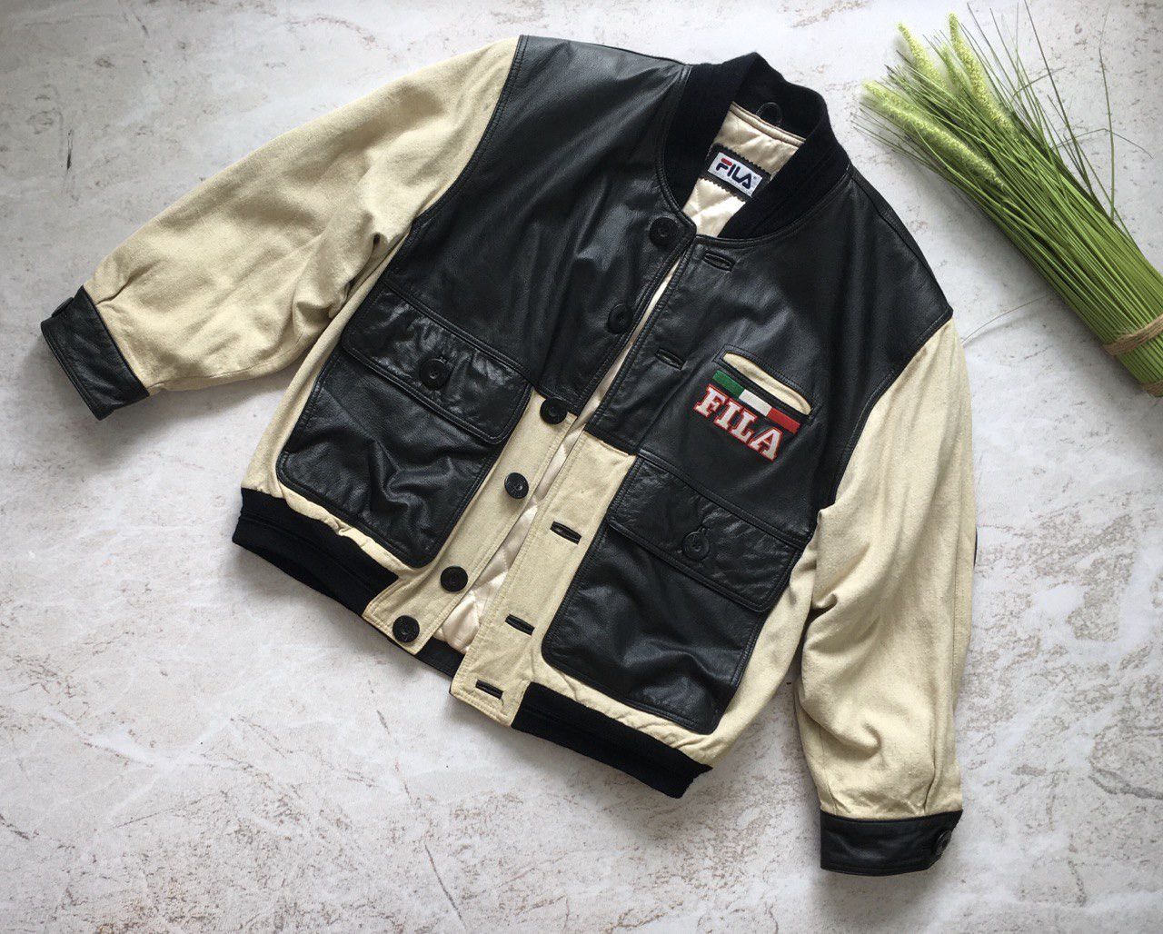Fila Vintage Fila Varsity Jacket — Rare 90s Size US M / EU 48-50 / 2 - 2 Thumbnail