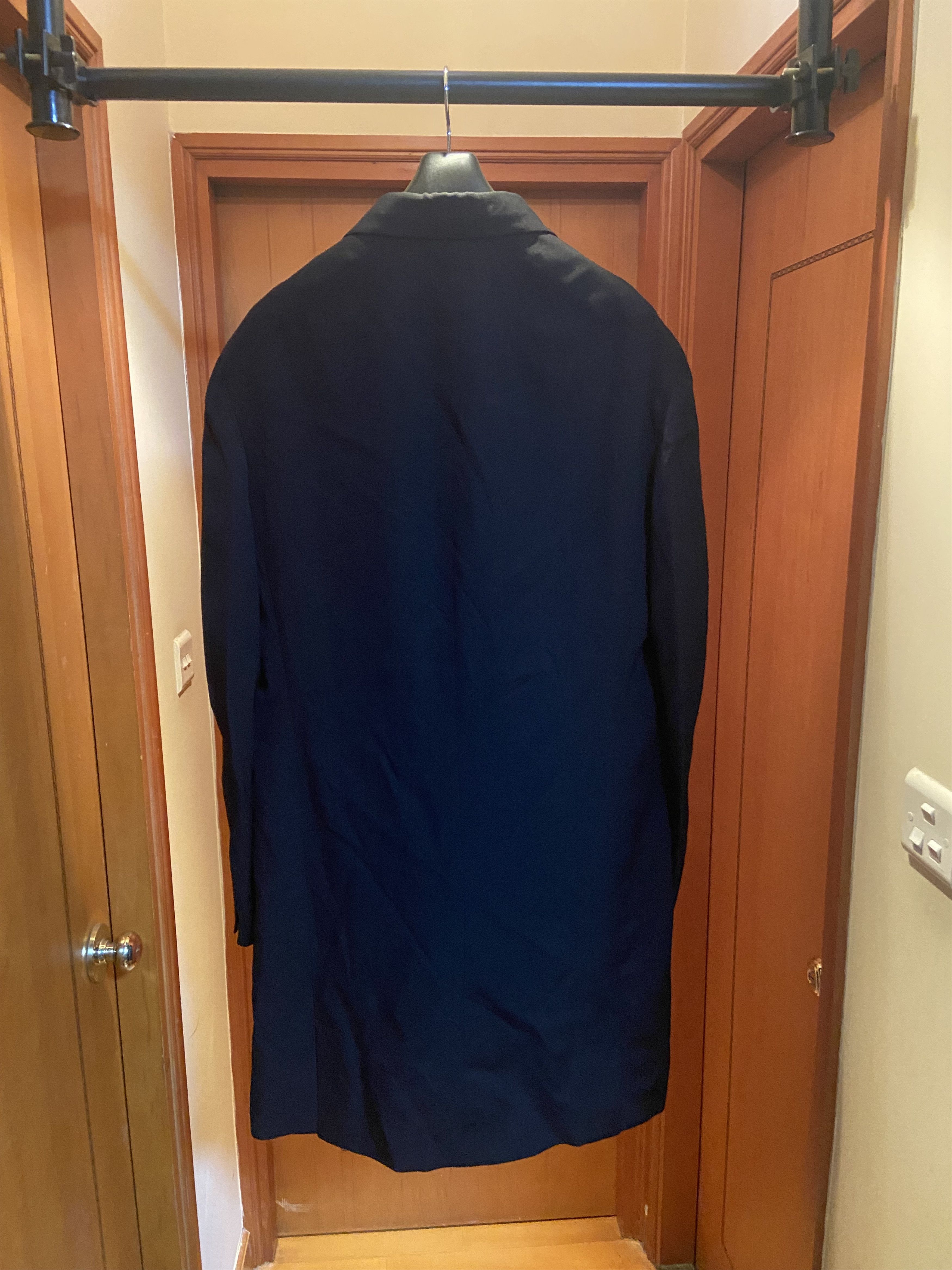 Yohji Yamamoto Yohji Yamamoto 11aw Front Karasu Coat (Replica) Size US XL / EU 56 / 4 - 3 Thumbnail