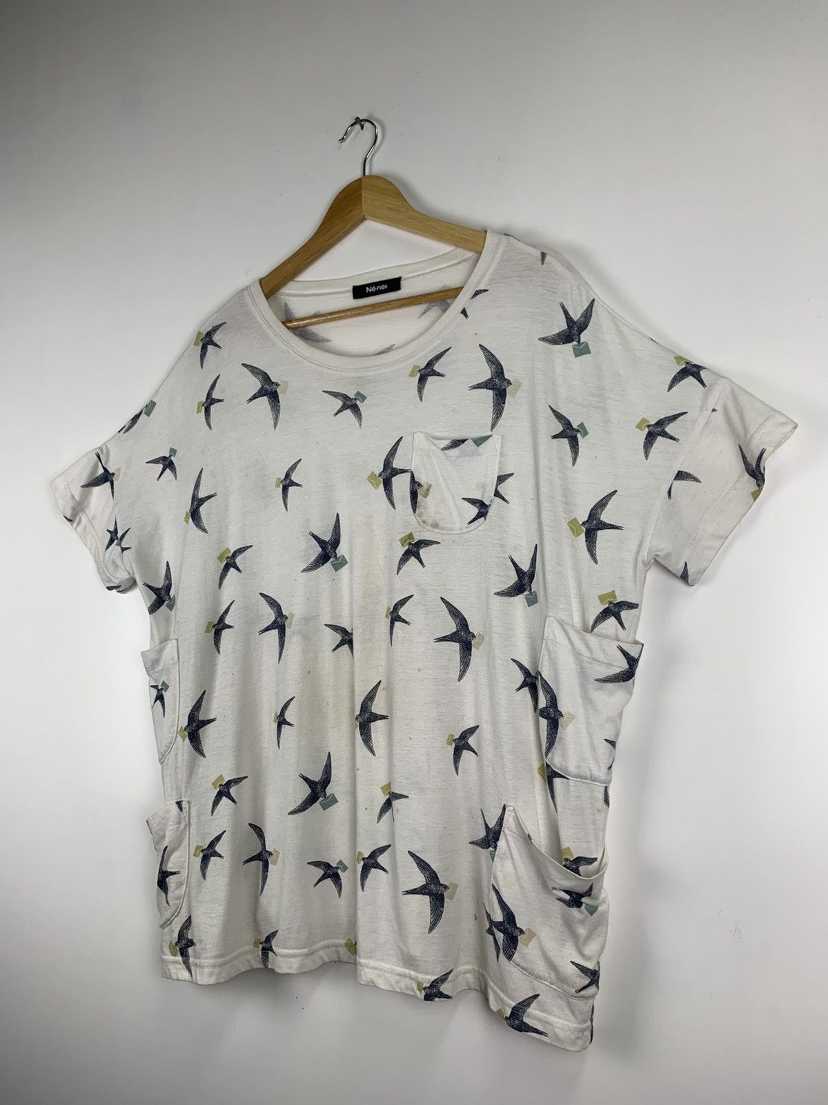 Ne-Net Ne-net all printed Tee Size US XL / EU 56 / 4 - 4 Thumbnail