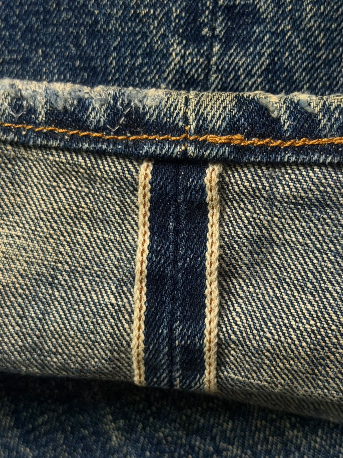 Denime Vintage 90s DENIME Lot 87 Selvedge Denim Jeans Japan | W29 Size US 29 - 9 Thumbnail