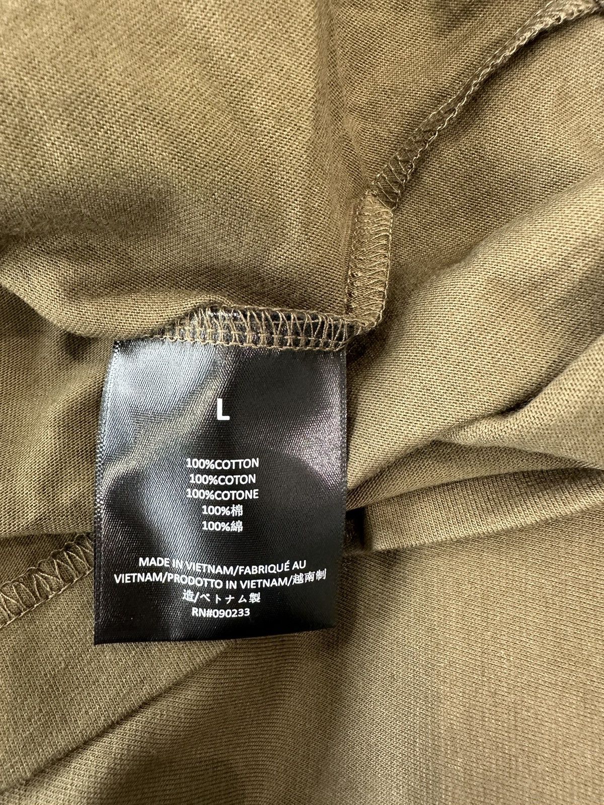 Essentials ESSENTIALS - Jersey Crewneck T-Shirt Olive Size US L / EU 52-54 / 3 - 4 Thumbnail