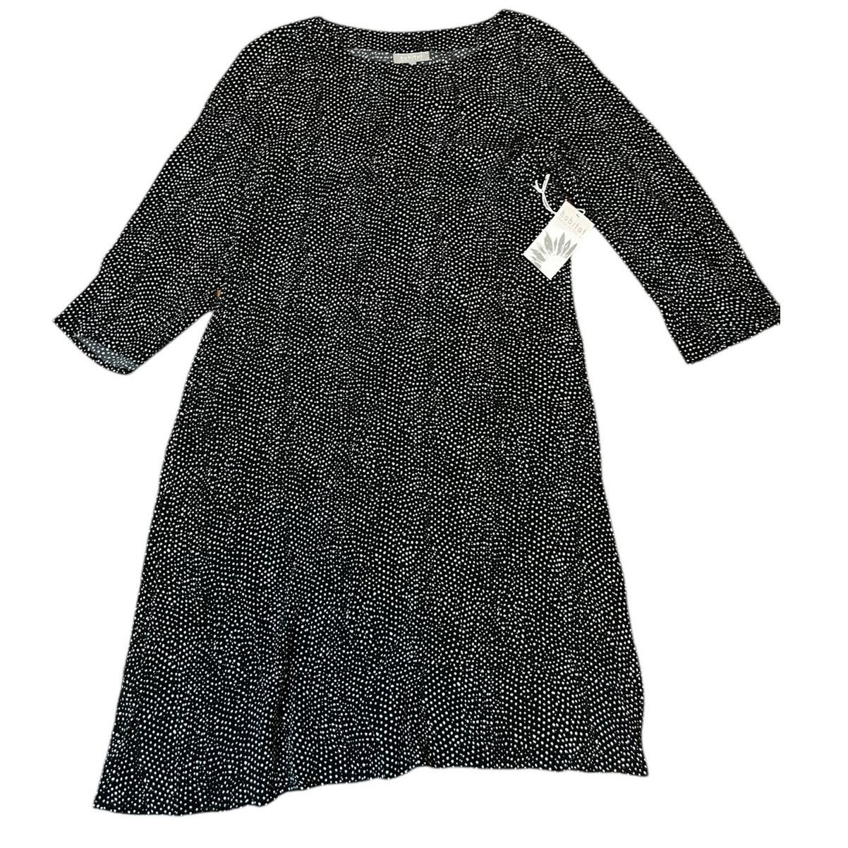 Habitat Habitat black & white polka dot long sleeve dress Size Smal/ Size S / US 4 / IT 40 - 1 Thumbnail
