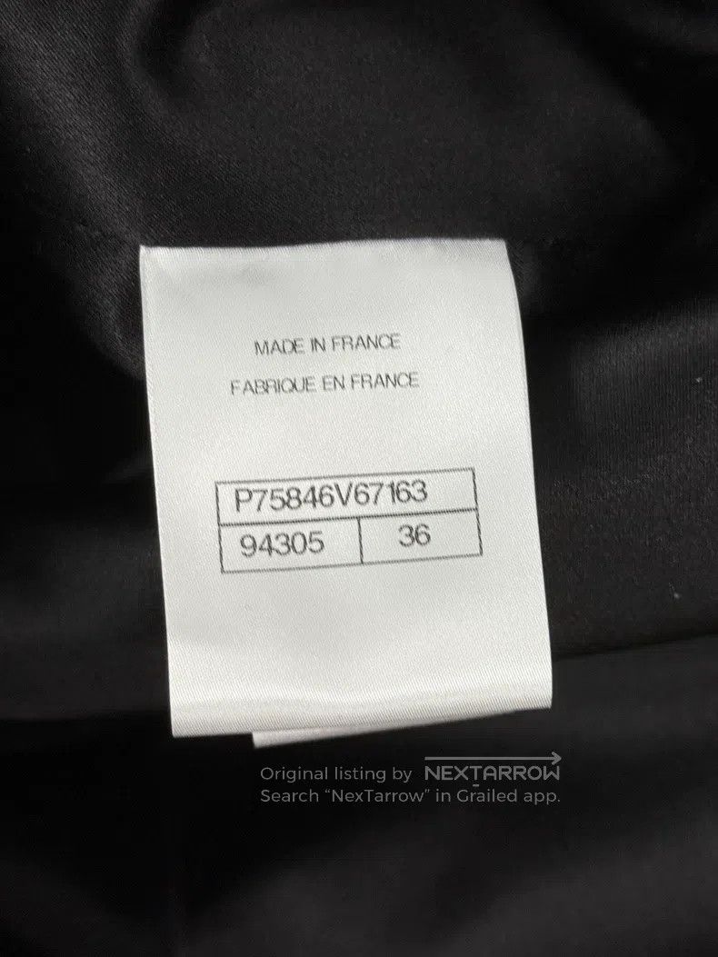 Chanel Chanel 23K black ruffled cashmere coat Size XS / US 0-2 / IT 36-38 - 5 Thumbnail