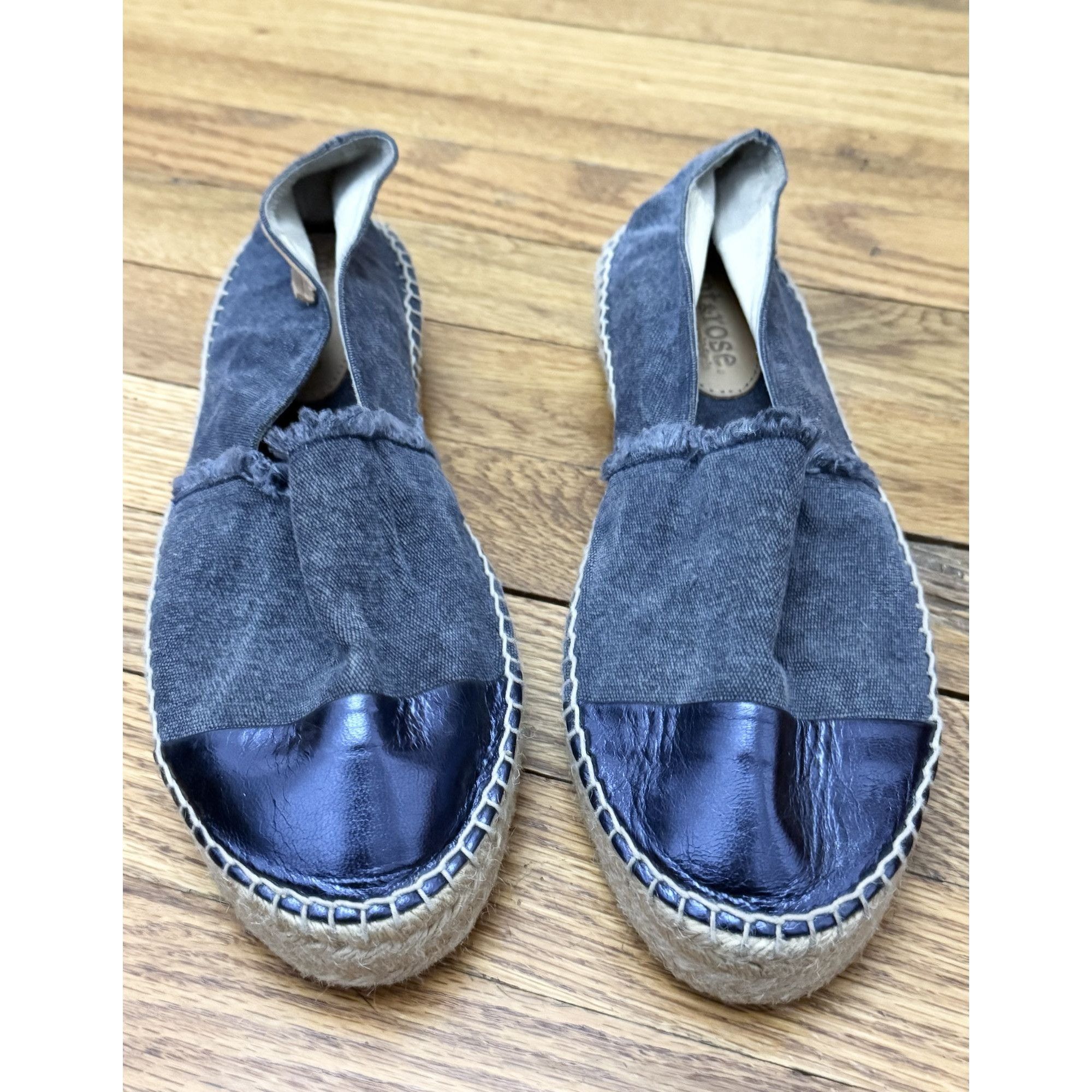 Other Women's Mint & Rose Anthropology Amalfi Espadrille Flat Shoe Size US 10 / IT 40 - 2 Thumbnail