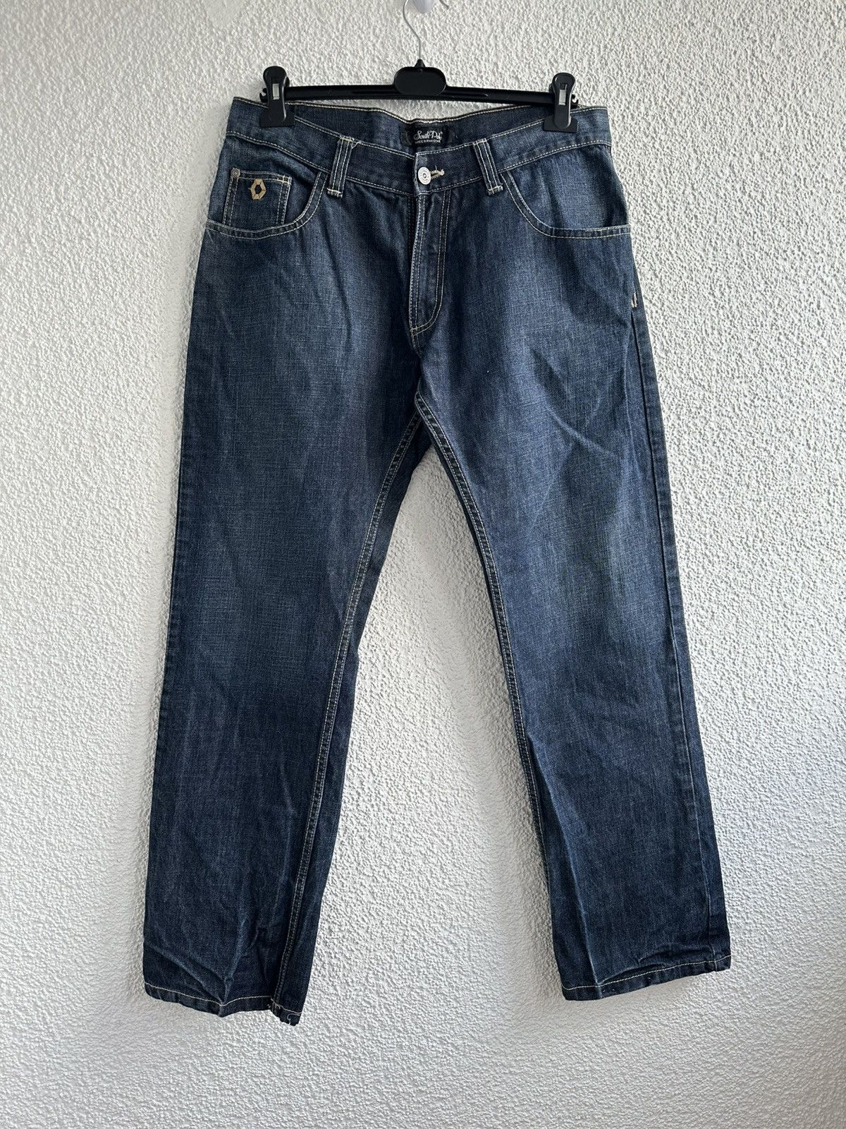 JNCO × Southpole Southpole Vintage Y2K Big Logo Rap Baggy Jeans Size US 34 / EU 50 - 6 Thumbnail