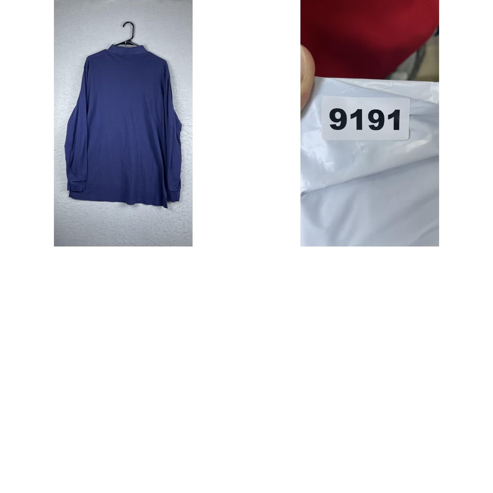 Polo Ralph Lauren Polo Ralph Lauren Mens Large Blue Pima Cotton Long Sleeve Polo Shirt Pony Logo Size US L / EU 52-54 / 3 - 8 Thumbnail