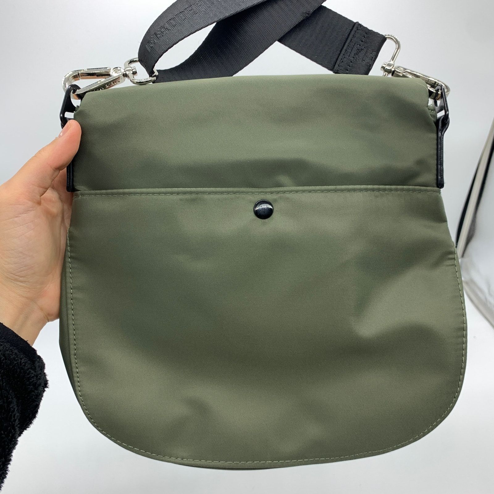 Other IHKWIP Foldover Saddle Crossbody with RFID Green Military Size ONE SIZE - 2 Thumbnail