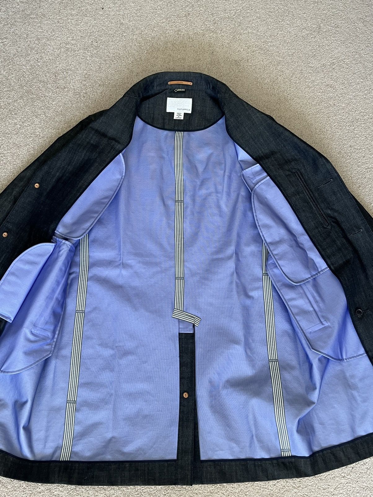 Nanamica Nanamica Gortex Raincoat Size L Size US L / EU 52-54 / 3 - 5 Thumbnail