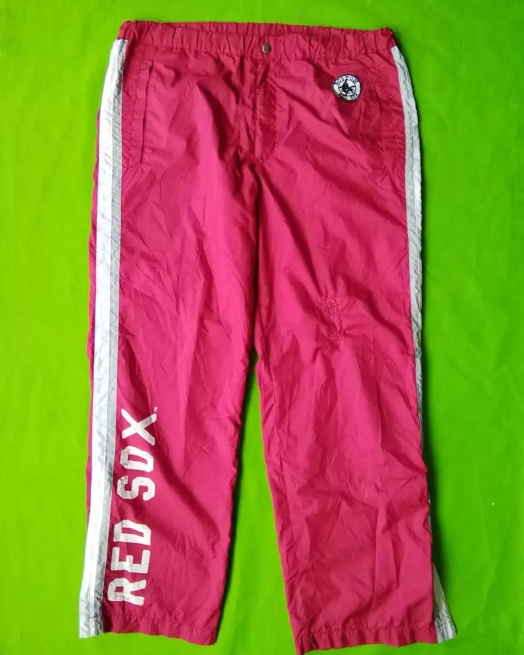 MLB × Uniqlo × Vintage Y2K MLB Red Sox x Uniqlo Track Pants Size US 39 - 2 Thumbnail