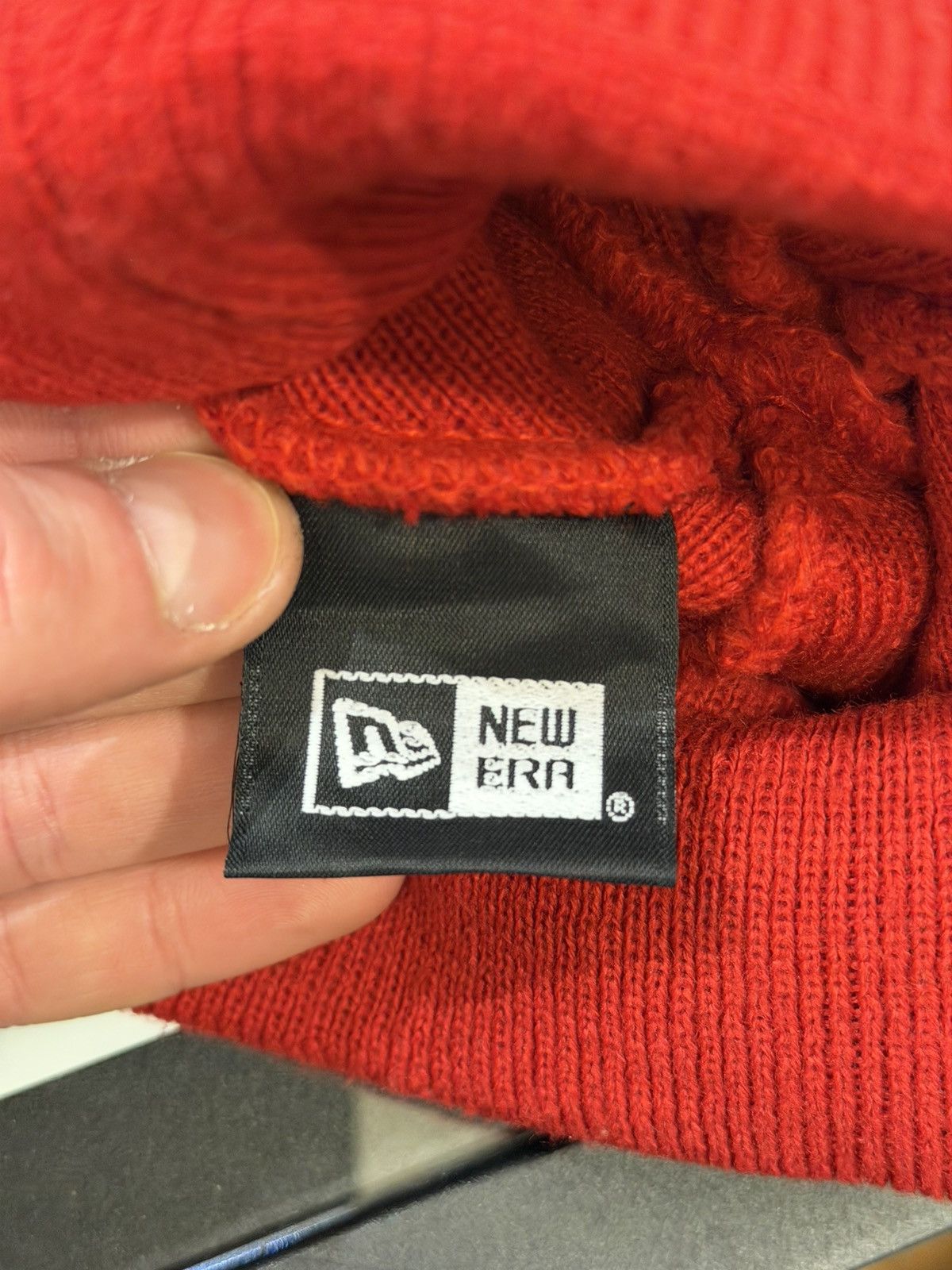 Supreme Supreme Box Logo Beanie - Red Size ONE SIZE - 7 Thumbnail