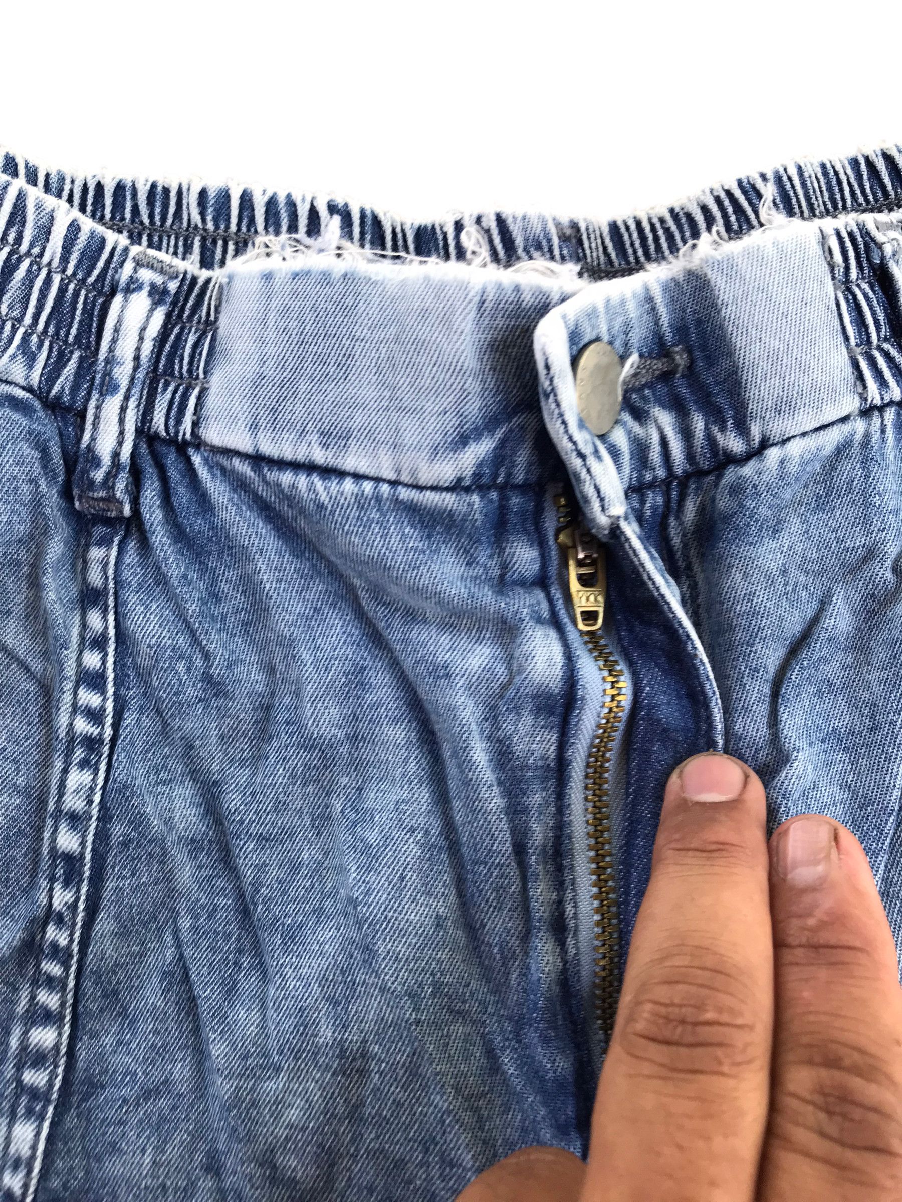 GU Flare Vintage GU Distressed Denim Pants-Size 28 Size US 28 / EU 44 - 6 Thumbnail