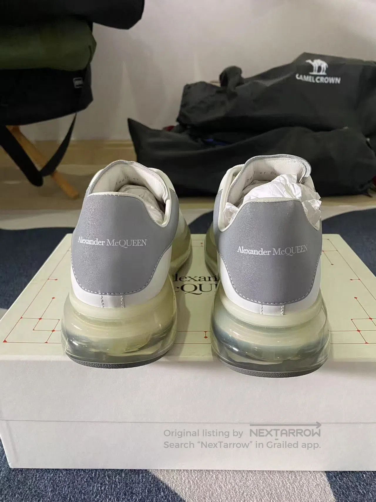 Alexander McQueen Alexander McQueen Reflective Men's Sneakers. Size US 8 / EU 41 - 3 Thumbnail