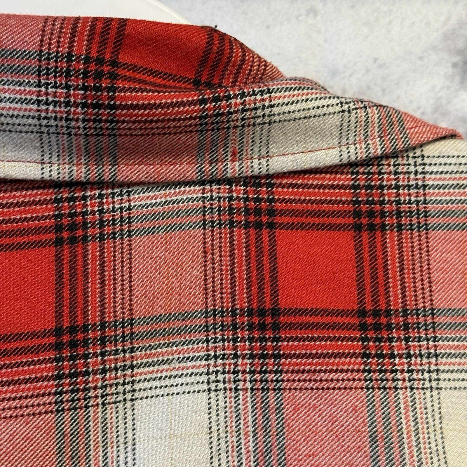 Dixxon Dixxon Flannel Co Mr Horsepower Shirt Mens XS 18.5x27 Red Lo Size US XS / EU 42 / 0 - 7 Thumbnail