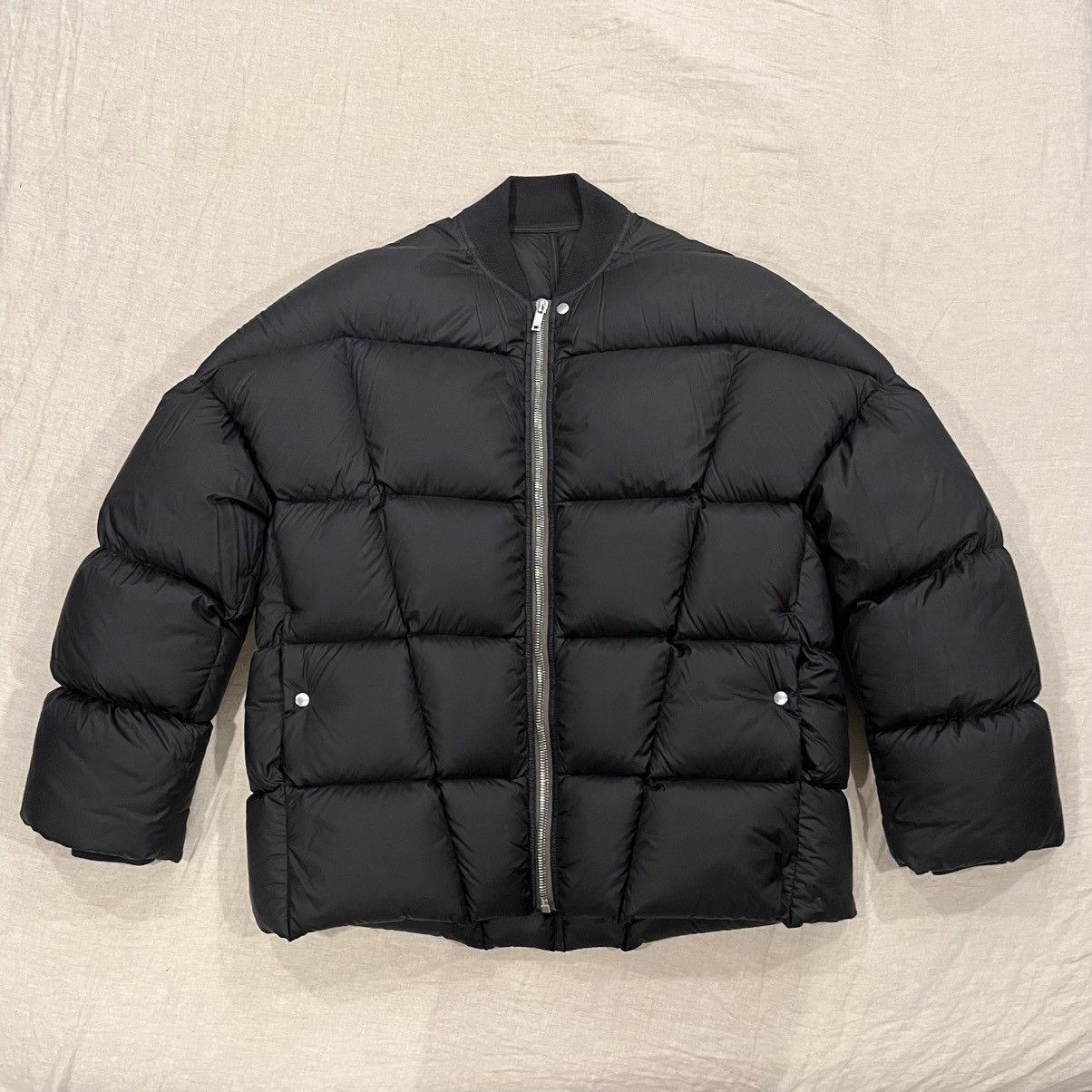 Rick Owens $2725 Rick Owens Strobe Down Puffer Bomber Jacket Size US S / EU 44-46 / 1 - 2 Thumbnail