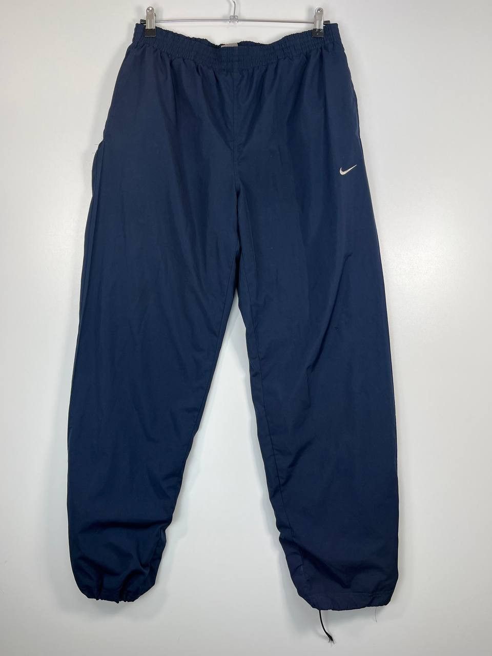Nike Nike Vintage Track Pants Navy Blue Elastic Waist Size M Size US 40 / EU 56 - 1 Thumbnail