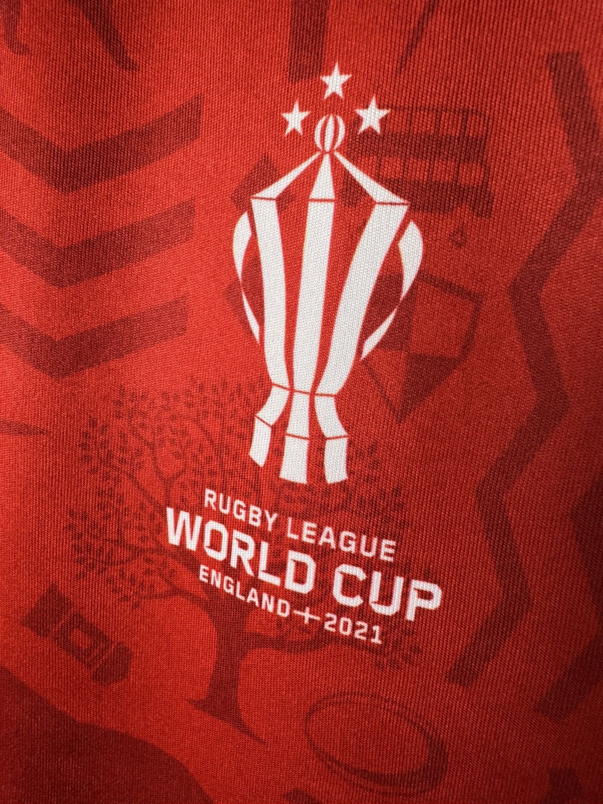 Kappa England Rugby League World Cup 2021 Shirt Jersey Kappa Size US XXL / EU 58 / 5 - 6 Thumbnail