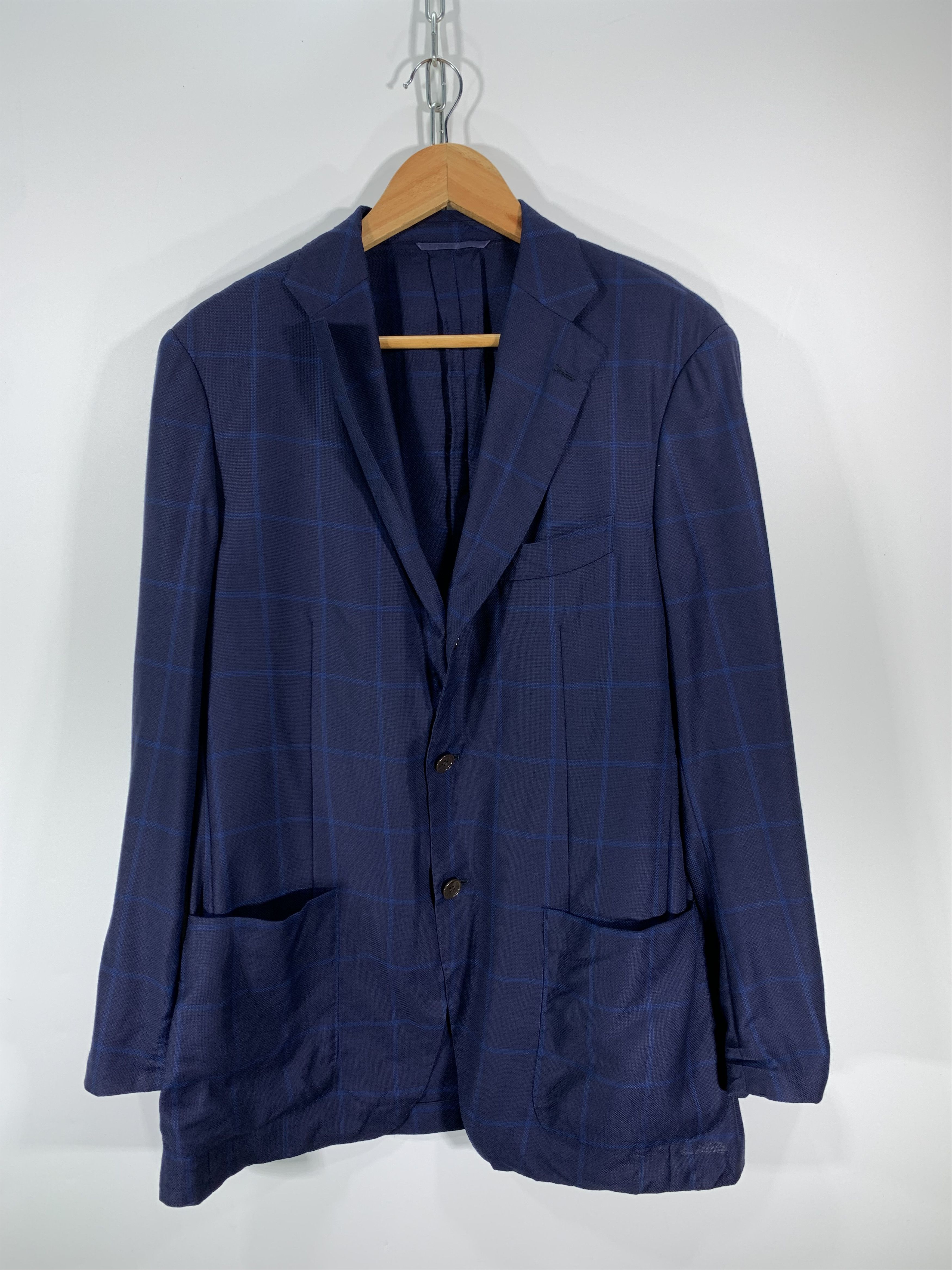 Designer × Ermenegildo Zegna × Vintage ⚡️Light Blazer Size US M / EU 48-50 / 2 - 1 Thumbnail