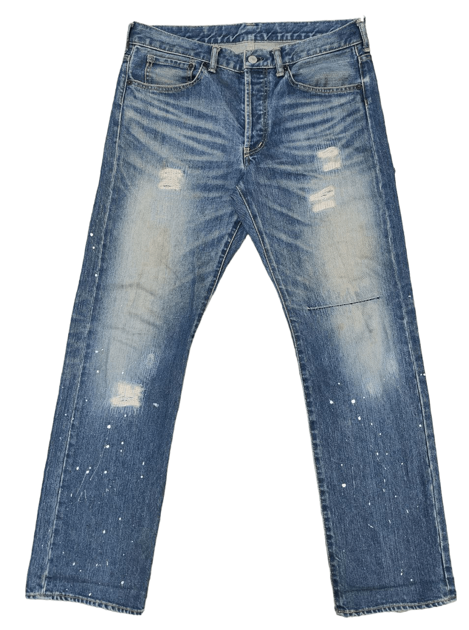 ❎ Takeo Kikuchi Paint Denim