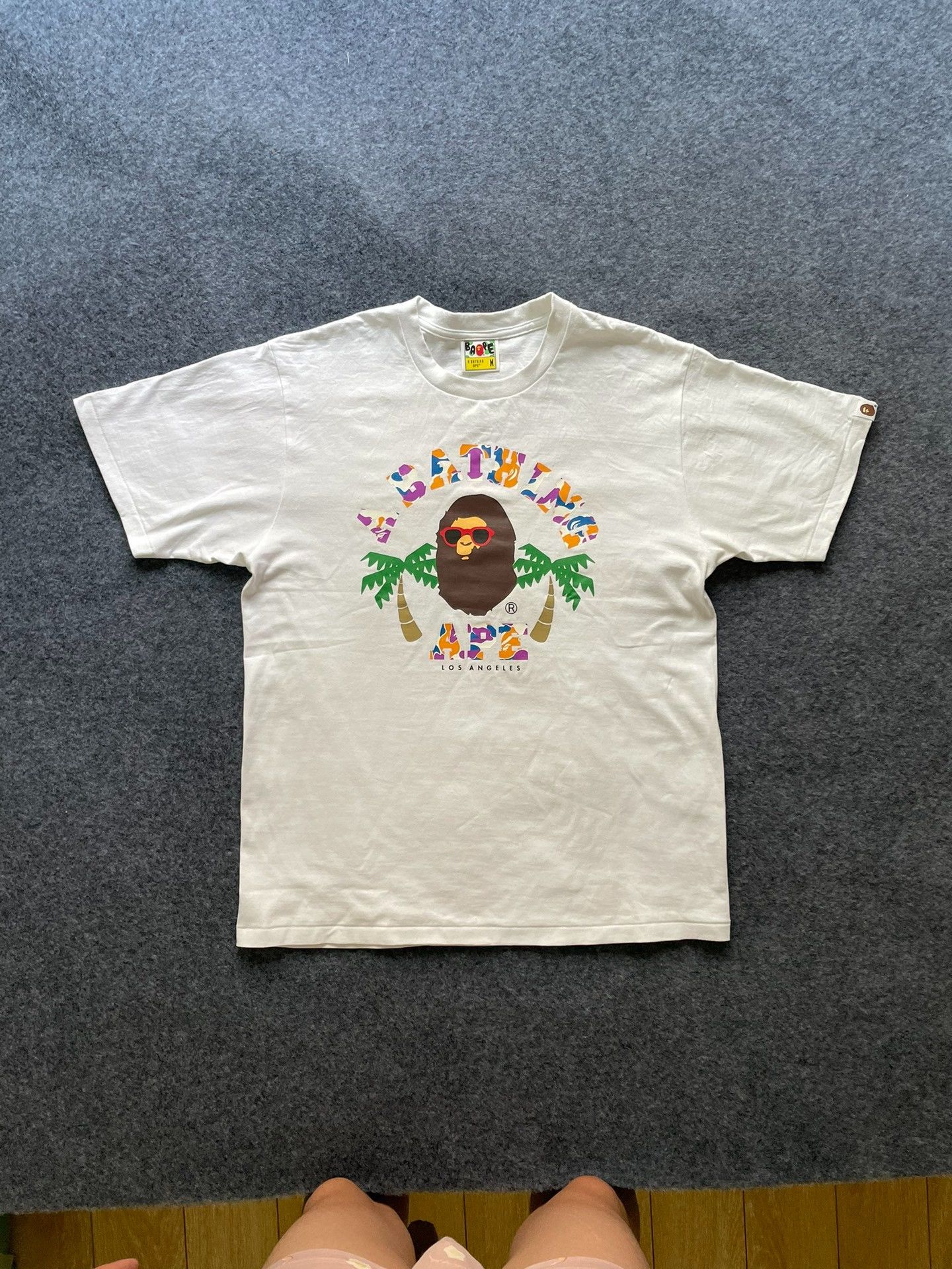 Bape Bape T Multi Shark T-Shirt Casual Size US M / EU 48-50 / 2 - 1 Thumbnail