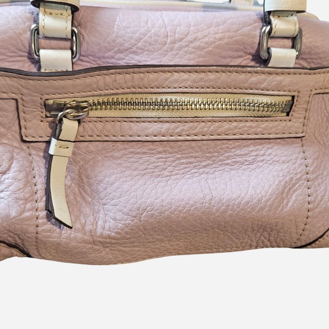 Coach Baby pink mid-2000s Coach pebbled leather satchel Size ONE SIZE - 2 Thumbnail