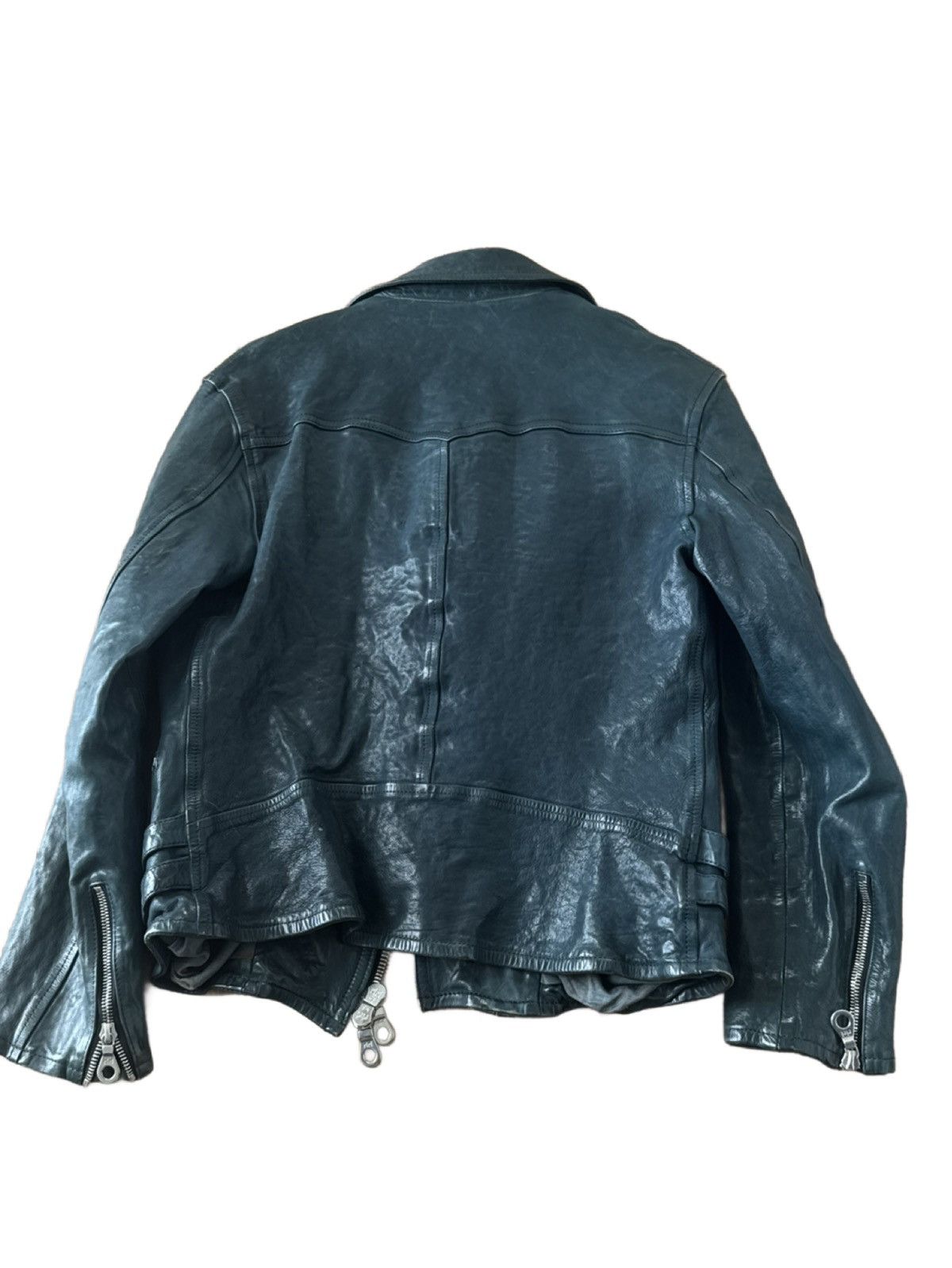 Isamu Katayama Backlash Isamu Katayama Backlash Navy Double Riders Jacket Size US XS / EU 42 / 0 - 3 Thumbnail
