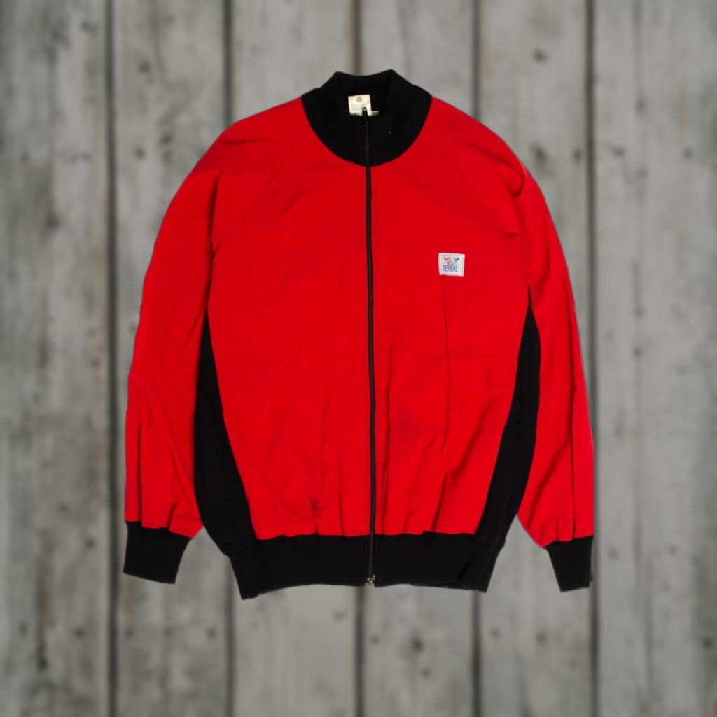 Etro VINTAGE Sergal Red Cycling Lightweight Jacket Large Wool Retro Sportswear Mens Size US L / EU 52-54 / 3 - 1 Thumbnail