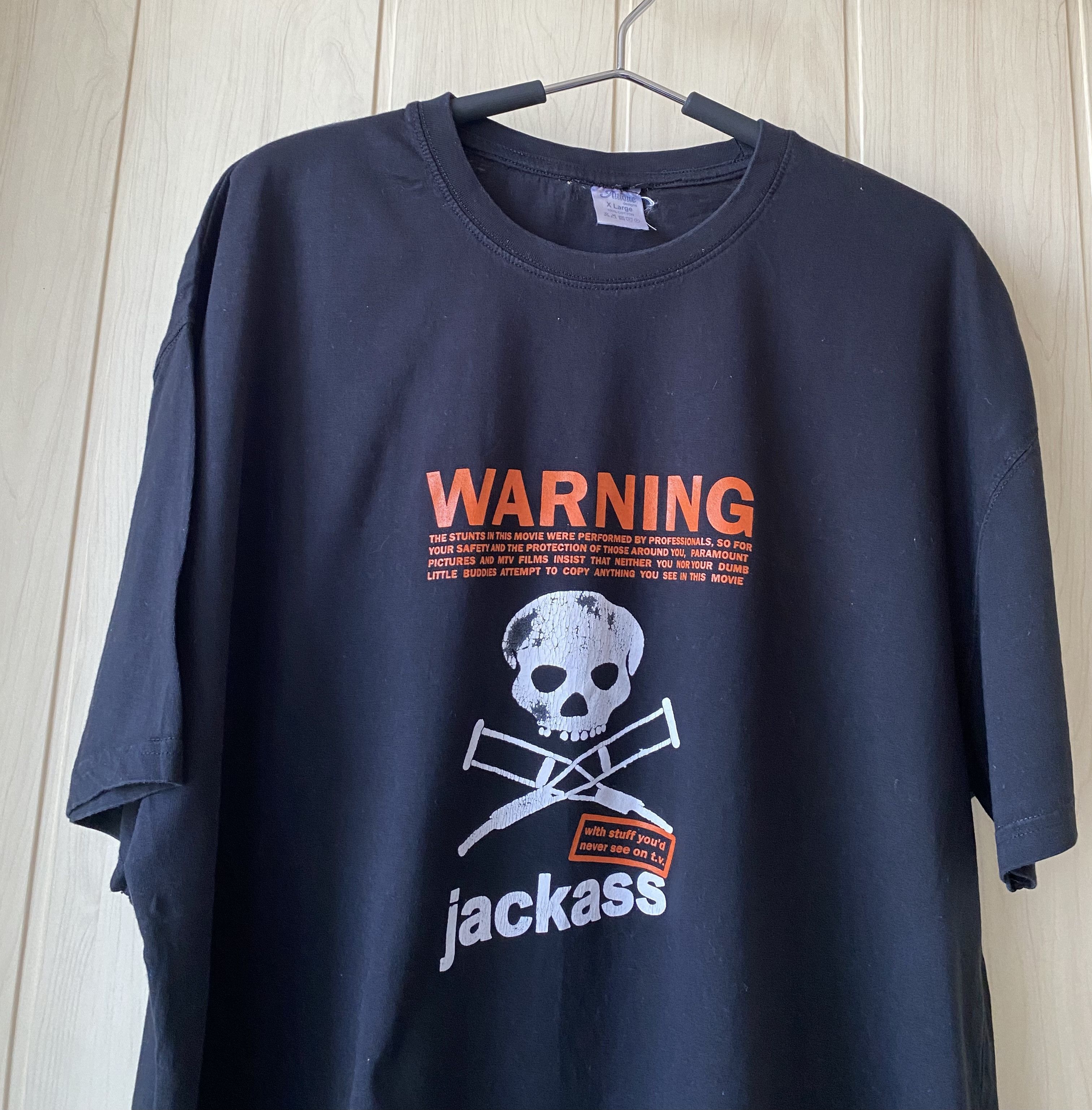 RARE vintage 2002 Jackass The Movie MTV t-shirt
