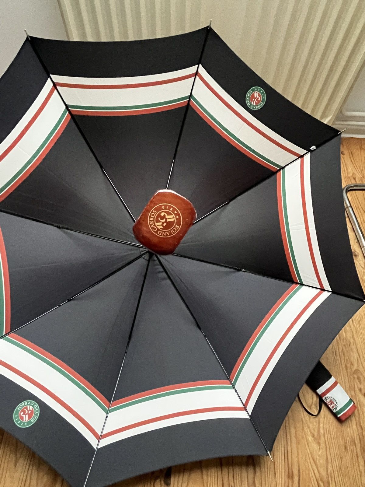 Vintage Roland Garros rare vintage umbrella Size ONE SIZE - 8 Thumbnail