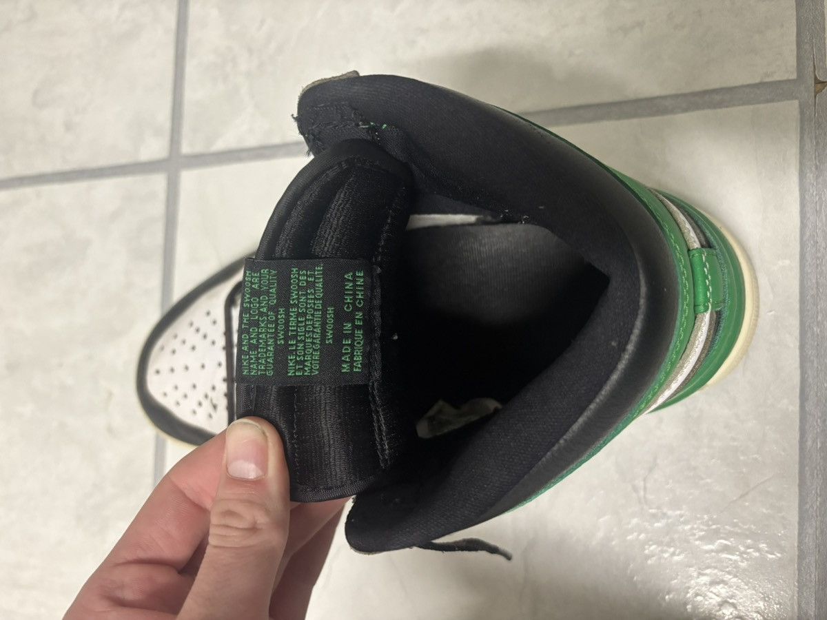 Nike Jordan 1 retro high og “lucky green” Size US 9.5 / EU 42-43 - 6 Thumbnail