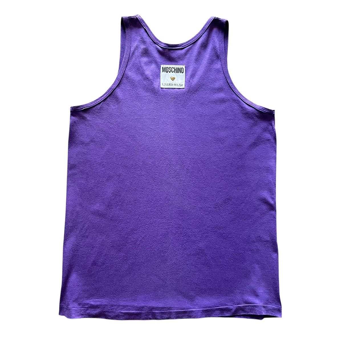 Moschino 📢SENDOFFER📢Vintage Moschino Faded Tank Top Size US L / EU 52-54 / 3 - 1 Thumbnail