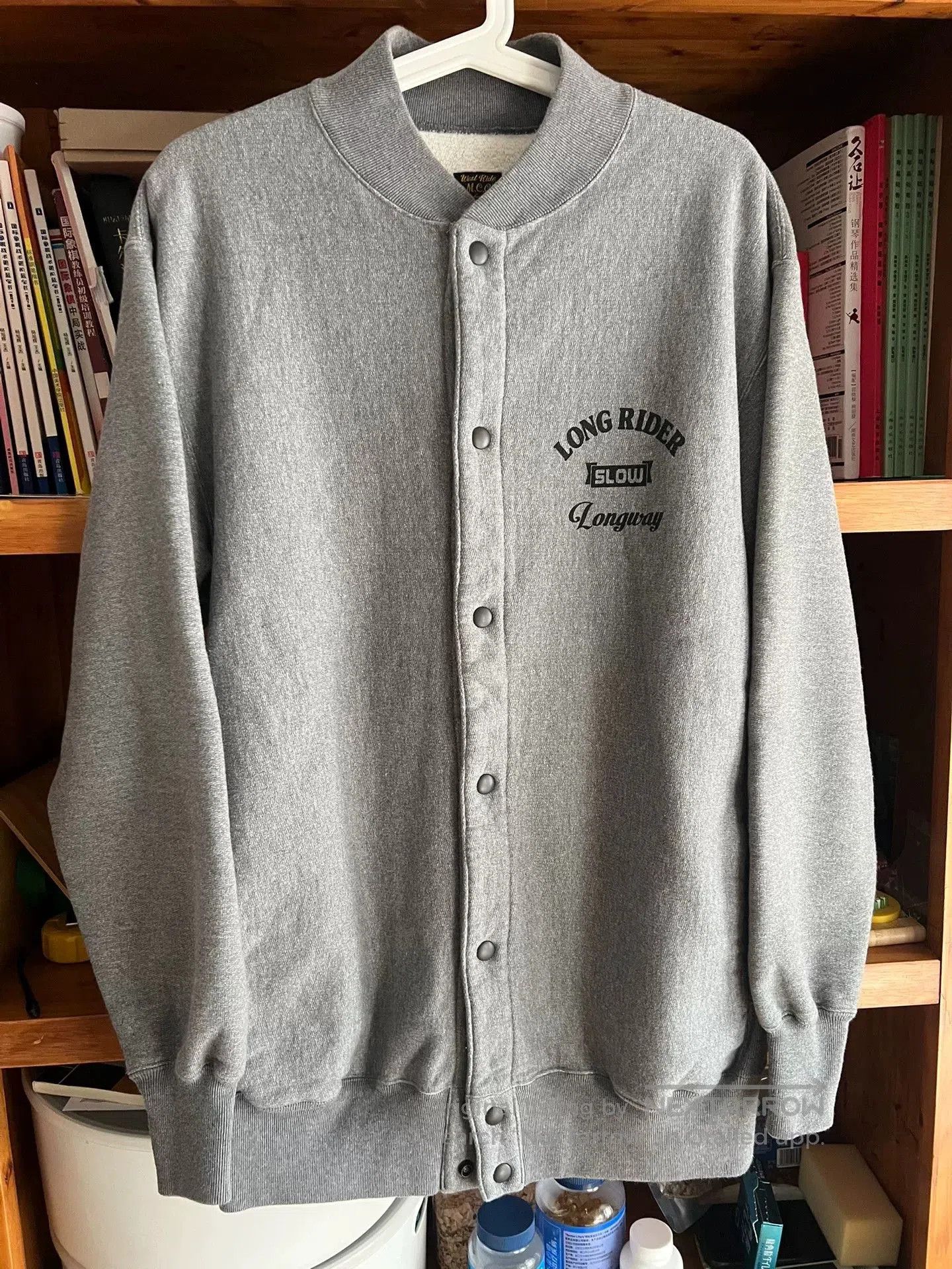 WEST RIDE vintage heavy duty button-up sweatshirt. Size US L / EU 52-54 / 3 - 2 Thumbnail