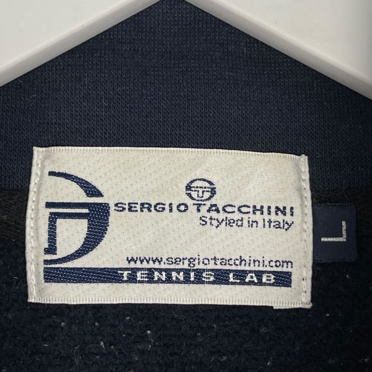 Sergio Tacchini × Vintage Vintage Sergio Ticchini Embroidered Full Zip Size L Size US L / EU 52-54 / 3 - 9 Thumbnail