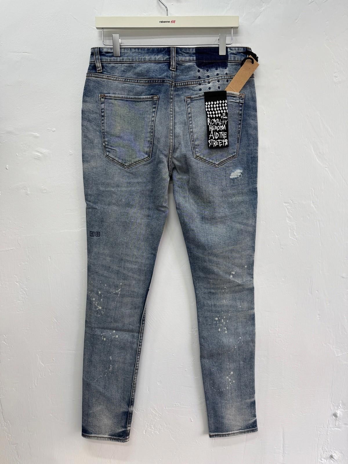 Ksubi new Ksubi mens denim jeans van winkle blue north trashed 32 Size US 32 / EU 48 - 5 Thumbnail