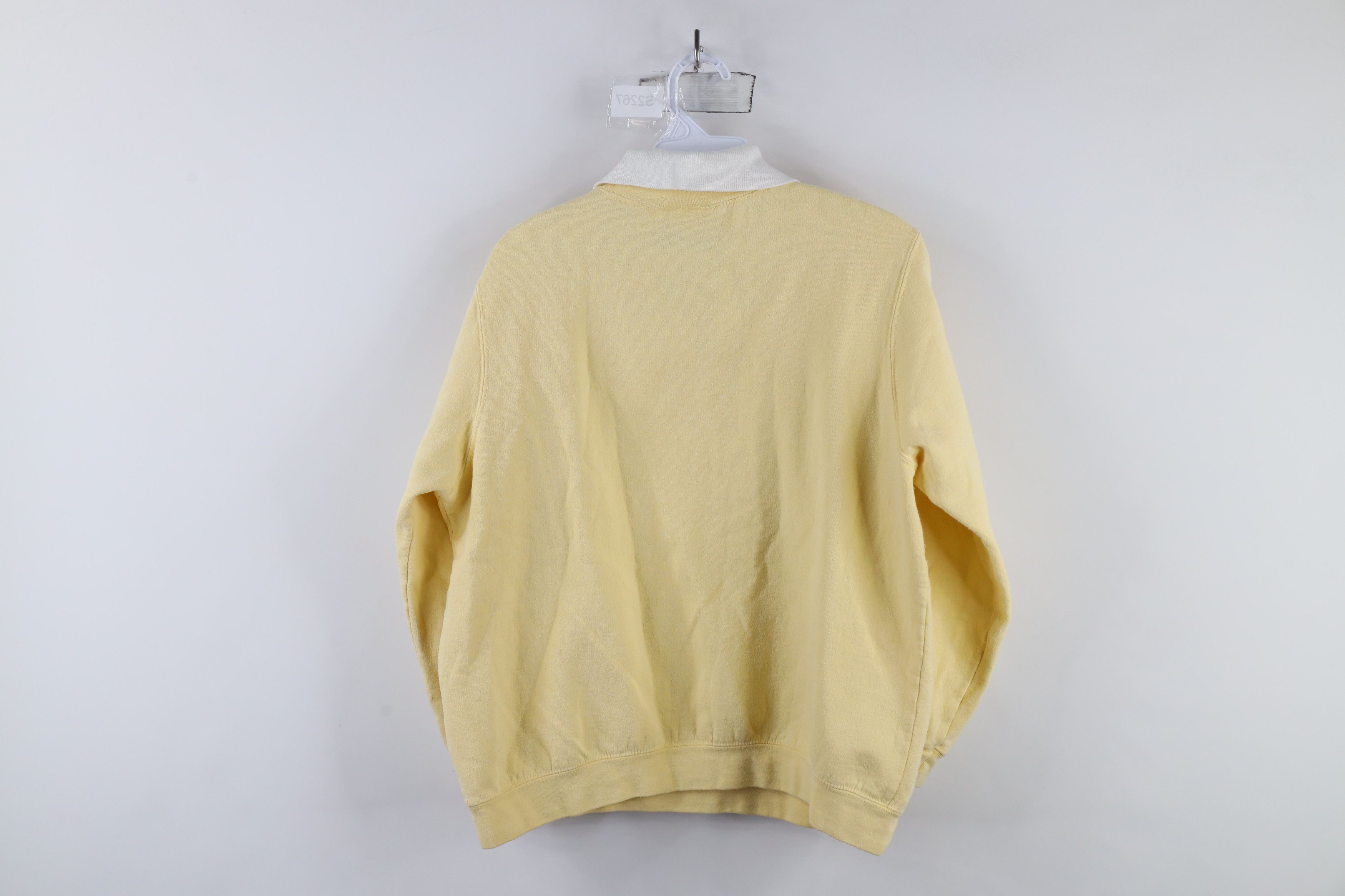 Vintage Vintage 90s Country Primitive Flower Collared Sweatshirt Size M / US 6-8 / IT 42-44 - 12 Thumbnail