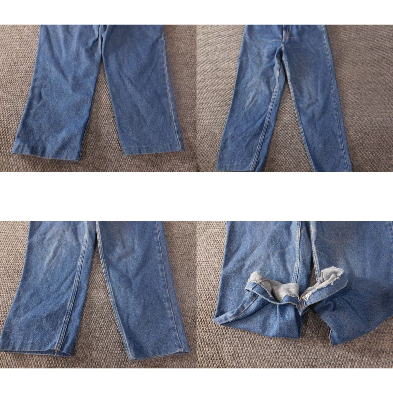 Vintage L.L. Bean Jeans Womens 8 Blue Straight Comfort Waist Stretch Denim Regular Inseam 24 Size 26" / US 2 / IT 38 - 8 Thumbnail