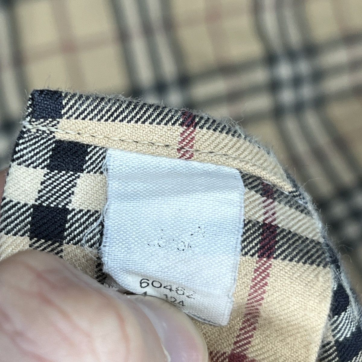 Burberry × Vintage Burberry London Nova Check Pattern Button Up Shirt Beige Size US L / EU 52-54 / 3 - 7 Thumbnail