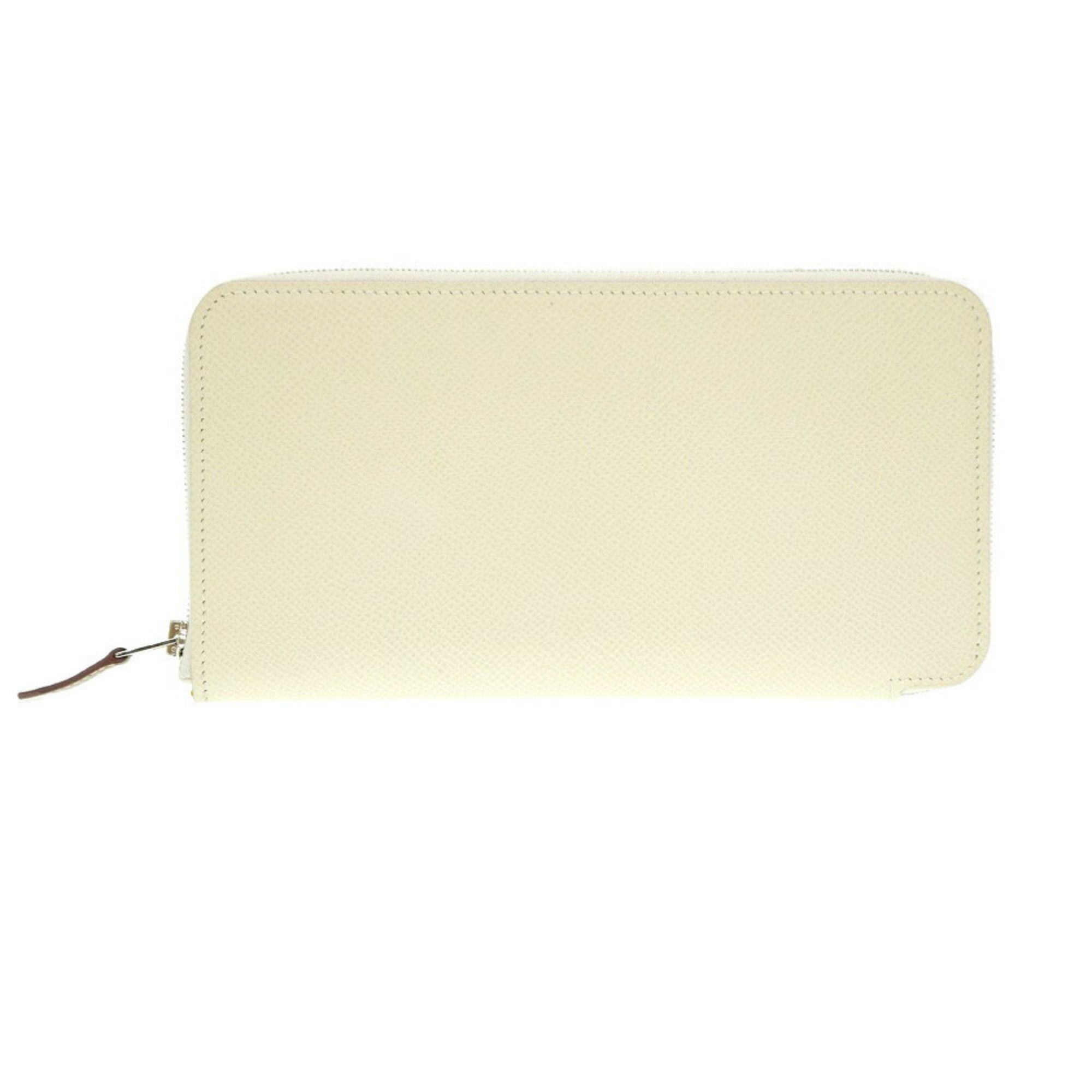 Hermes hermes azap long silk in epson cle u engraved round wallet