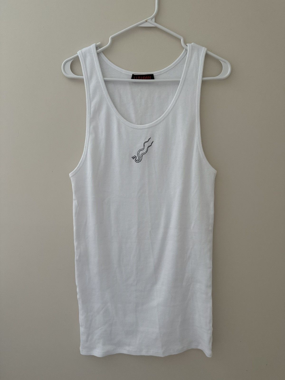 LUU DAN LUU DAN white tank top Size US XL / EU 56 / 4 - 1 Thumbnail