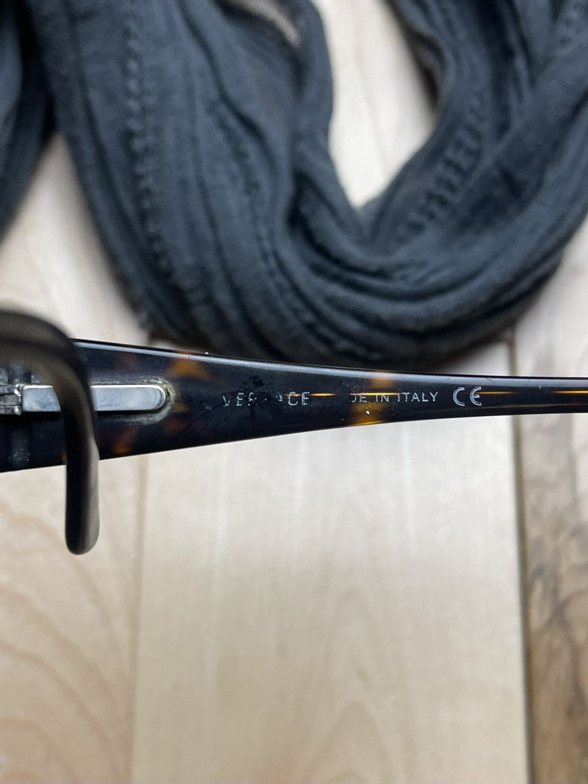Versace Versace Tortoiseshell Brown Medusa Prescription Frames Size ONE SIZE - 6 Thumbnail