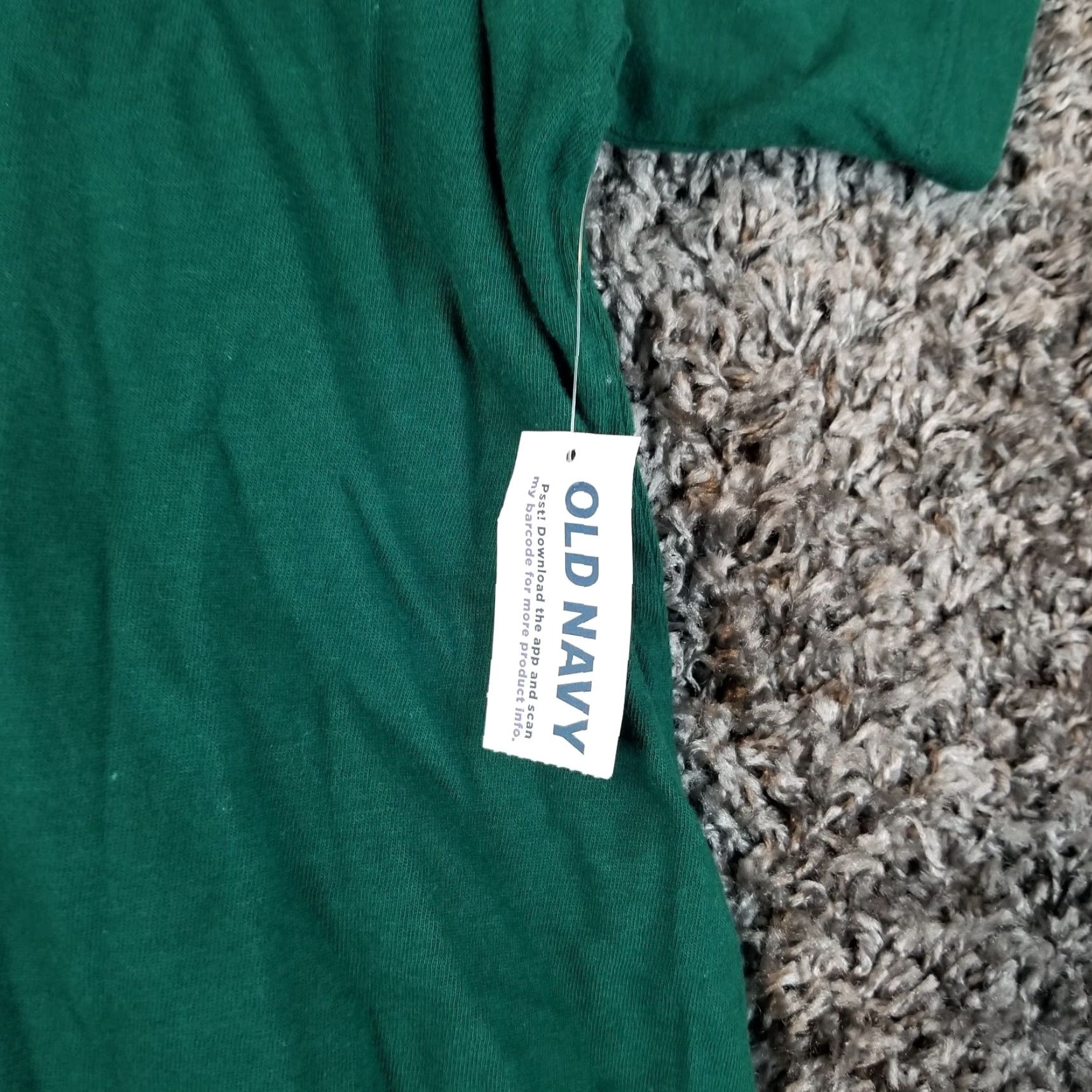 Old Navy VINTAGE Old Navy Santa Knows Whats Up Short Sleeve Graphic Tee Mens Big 2X Green Christmas Santa Claus Shirt Size US 39 - 4 Thumbnail