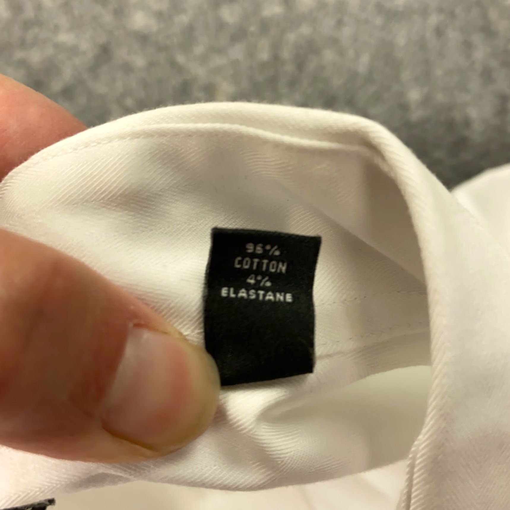 Ralph Lauren Ralph Lauren LRL Black Label Shirt Mens 2XL White Stretch Regular Fit Size US XXL / EU 58 / 5 - 5 Thumbnail