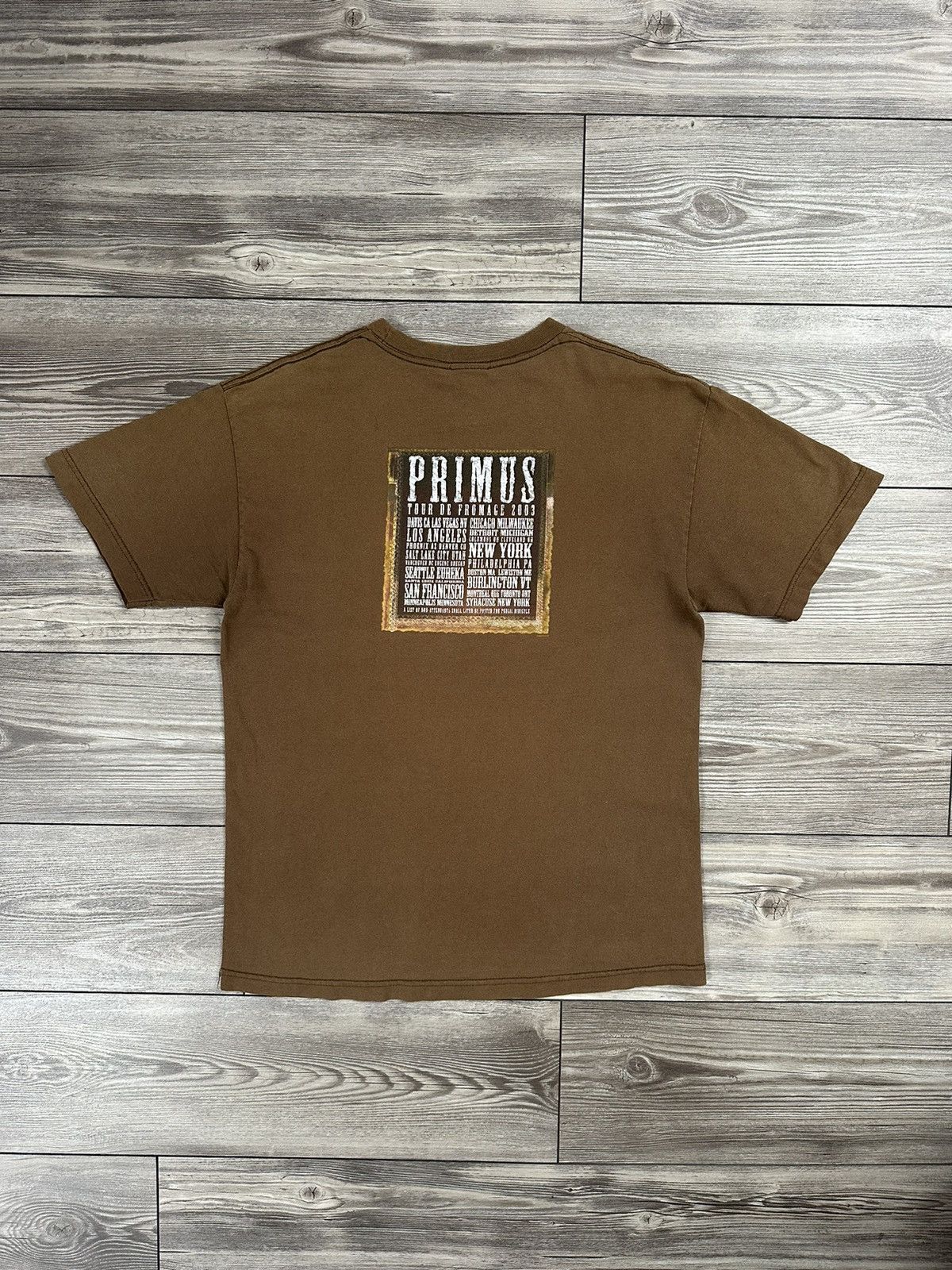 Band Tees Y2K Primus Tour De Fromage T Shirt Size US L / EU 52-54 / 3 - 2 Thumbnail
