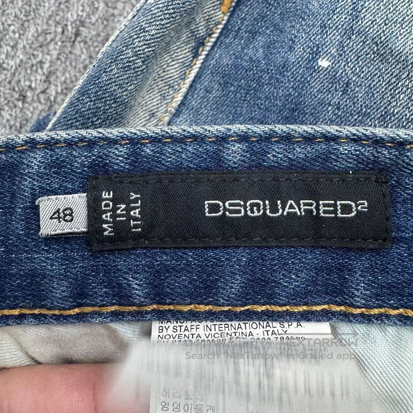 Dsquared2 Dsquared2 Paint Splatter Distressed Jeans. Size US 32 / EU 48 - 2 Thumbnail