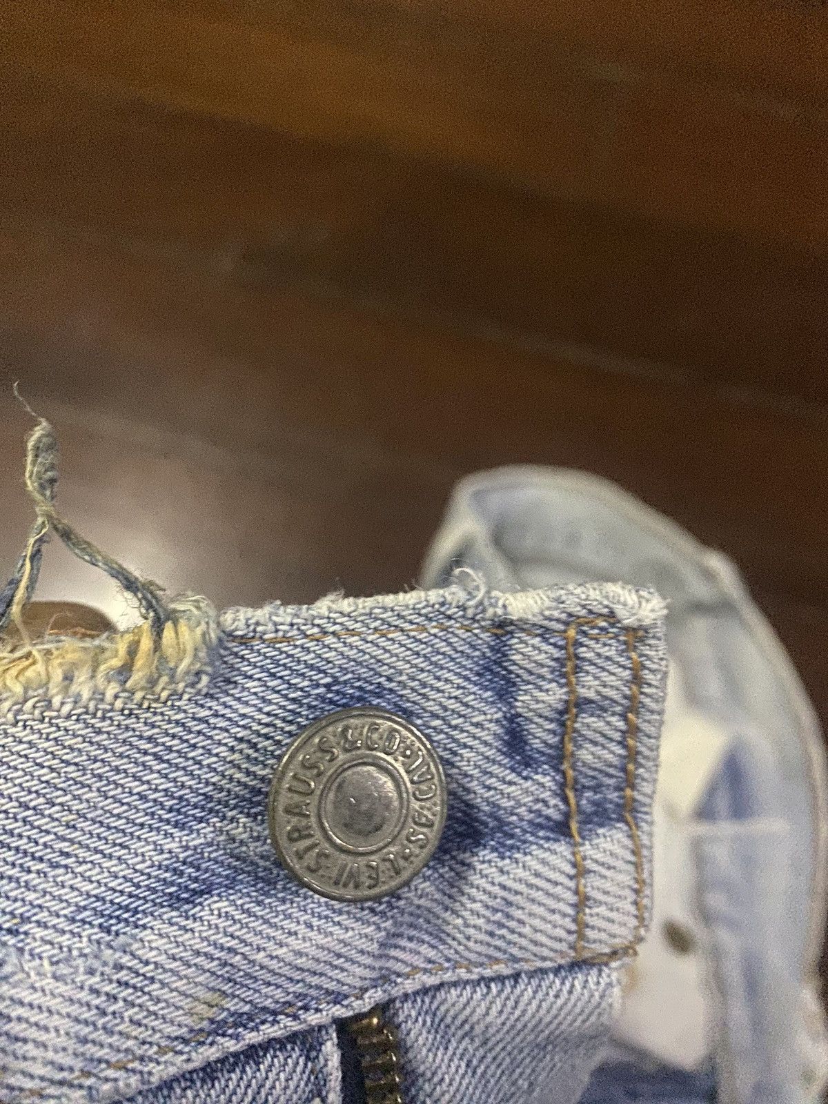 Levi's Vintage 90s levis BIG E LVC distressed selvedge denim Size 30" / US 8 / IT 44 - 9 Thumbnail