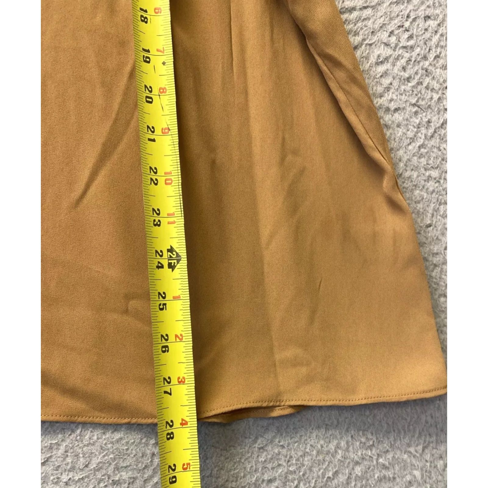 Worthington VINTAGE Worthington Women's Tank Top V-Neck Light Brown 3X Large Dressy NWT Size XXL / US 16-18 / IT 52-54 - 6 Thumbnail