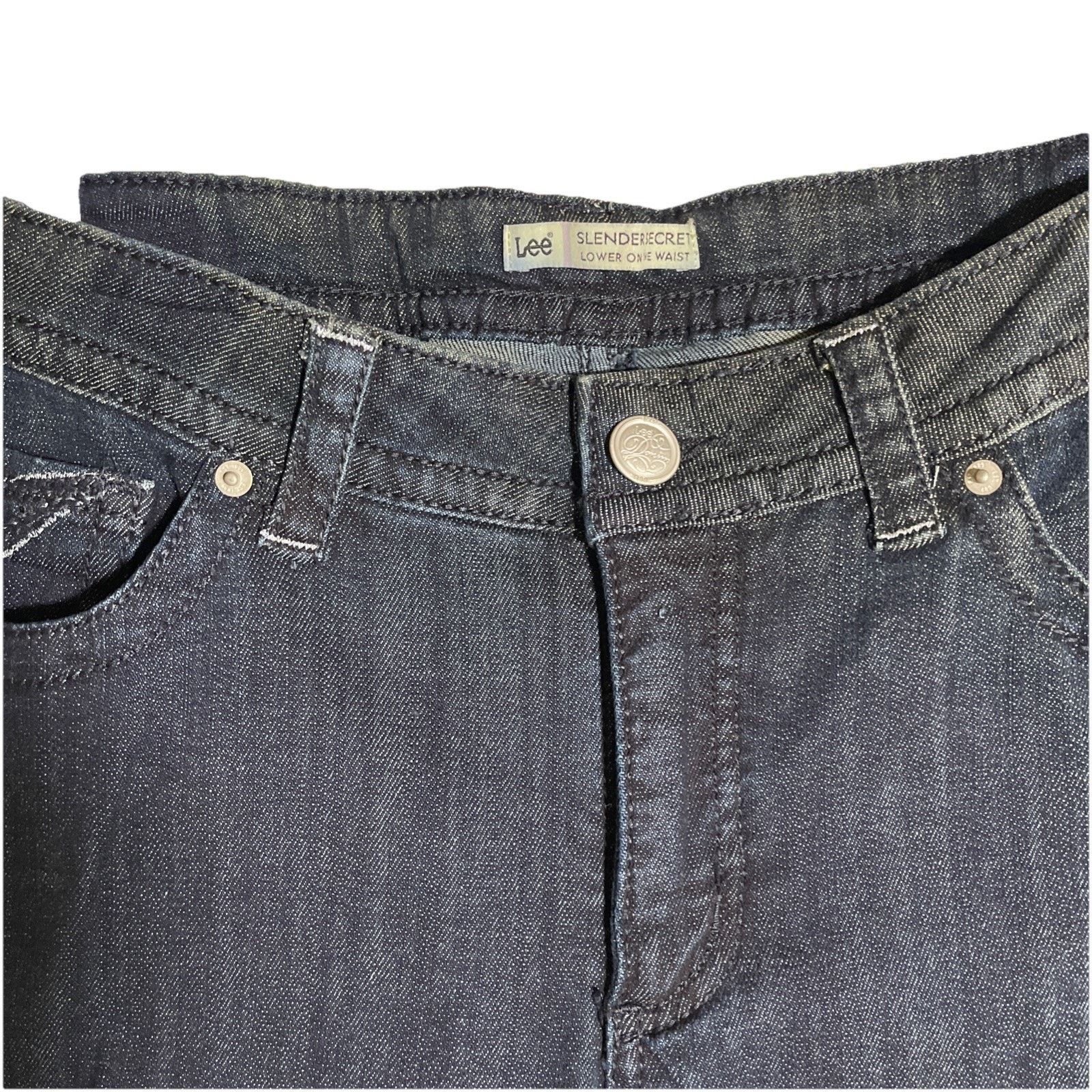 Lee Lee Horizon Women’s Slender Secret Denim Jeans 16M NWT Size 38" / US 16 / IT 52 - 2 Thumbnail
